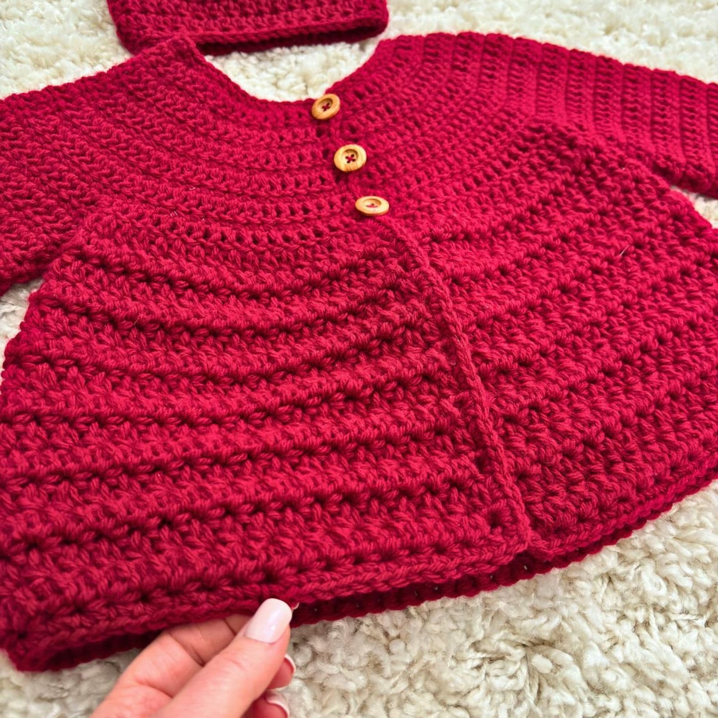 Ella Cardigan Crochet Pattern