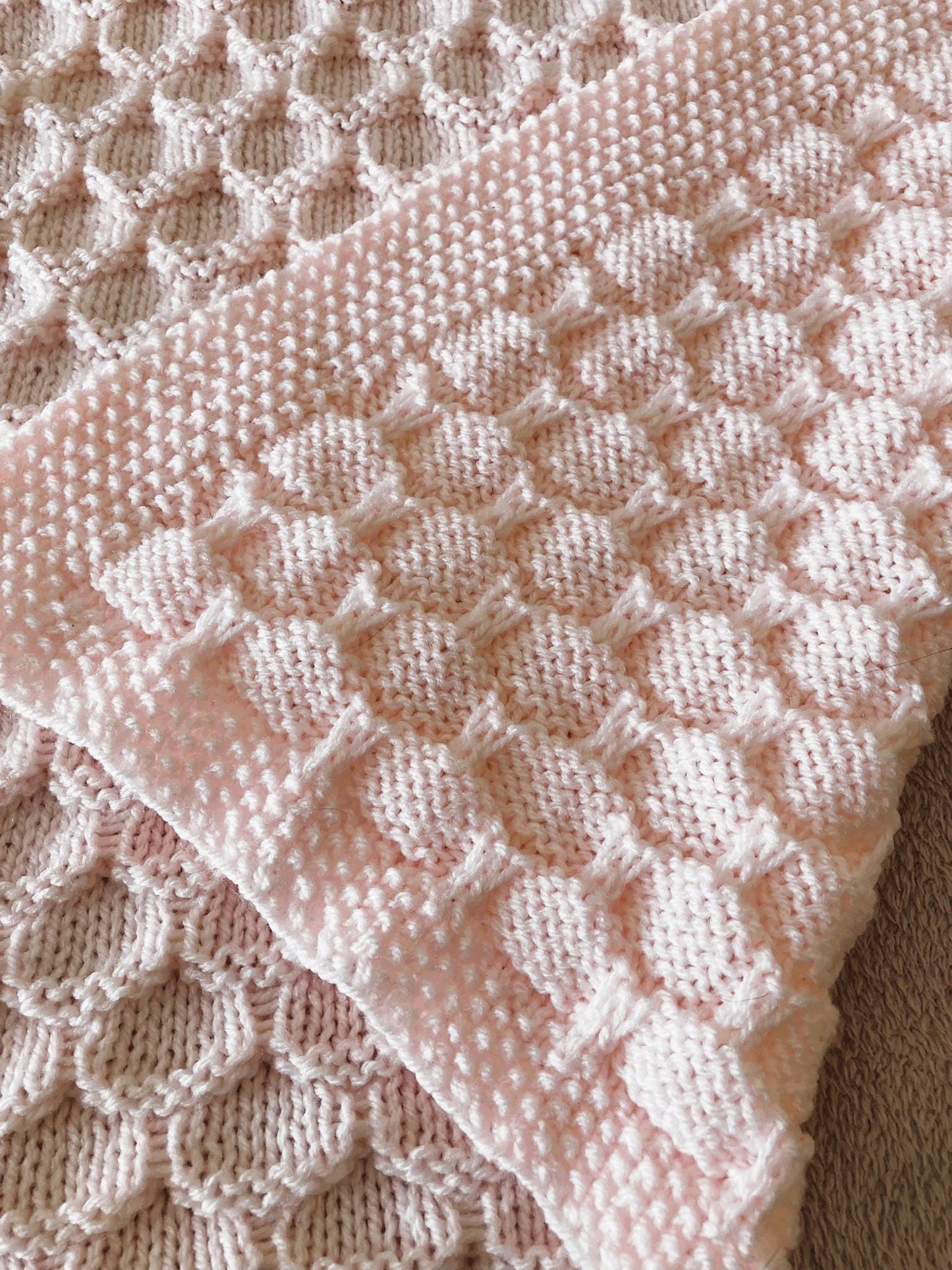 Becca Baby Blanket Knitting Pattern