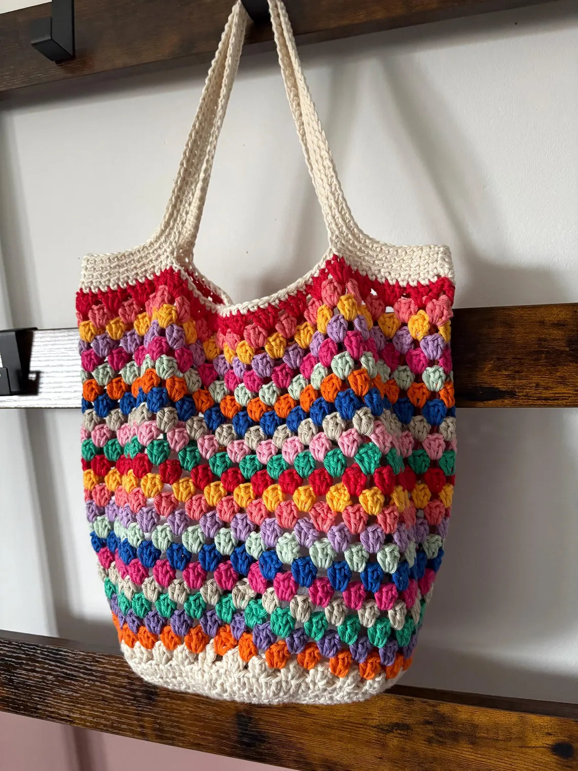 Granny Stitch Market Bag Crochet Pattern