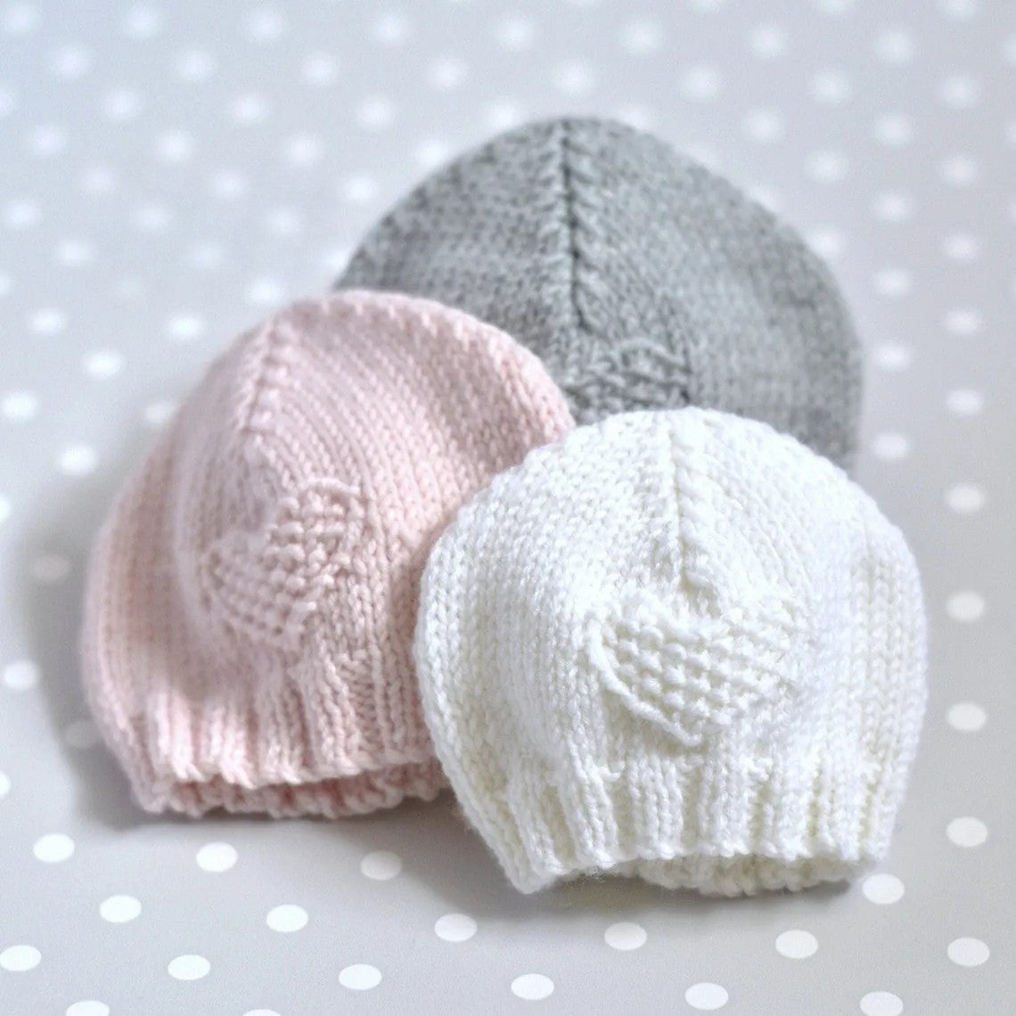 Baby Hat PREEMIE and NEWBORN Knitting Pattern