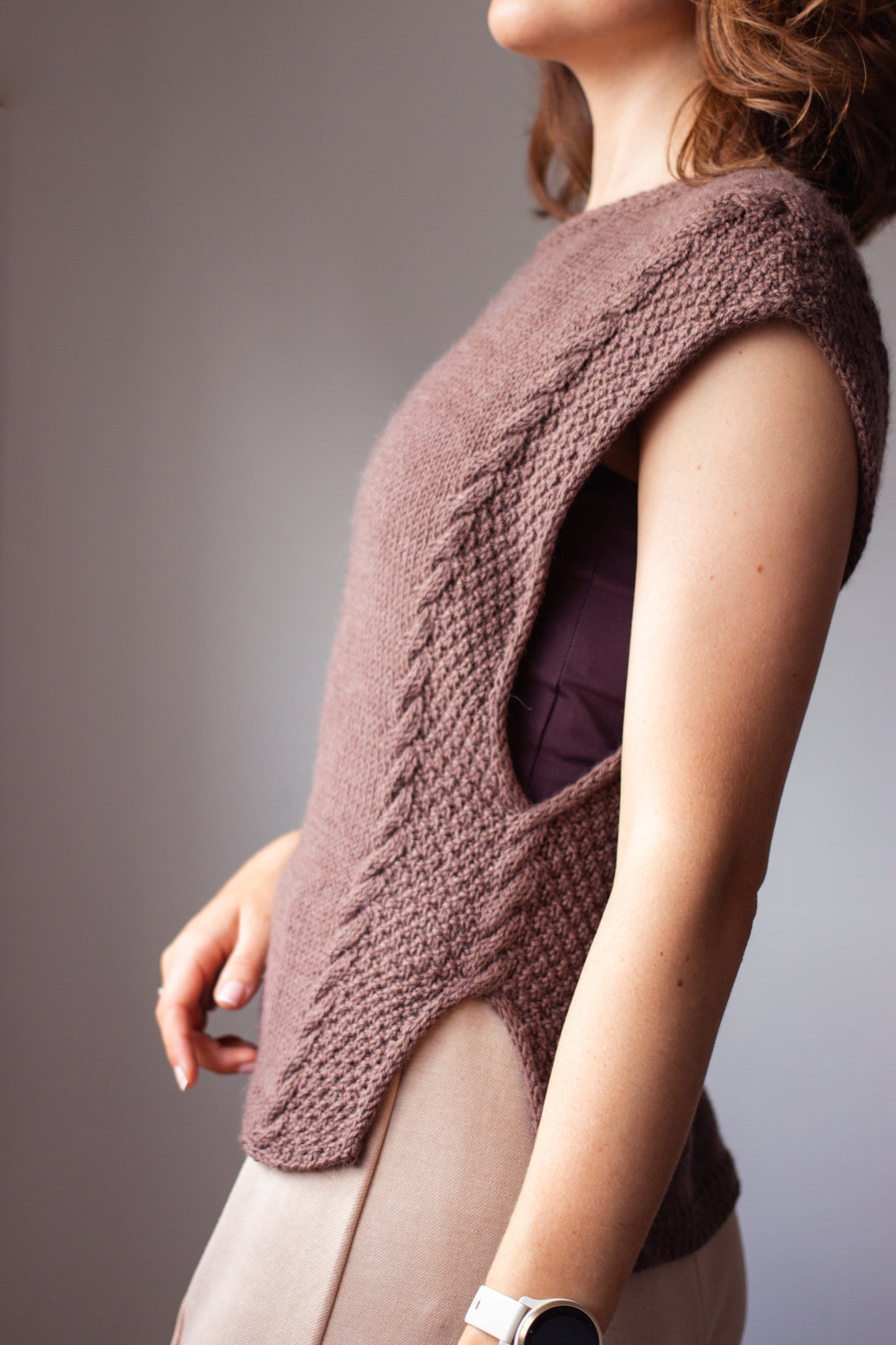 Over It Slipover Knitting Pattern