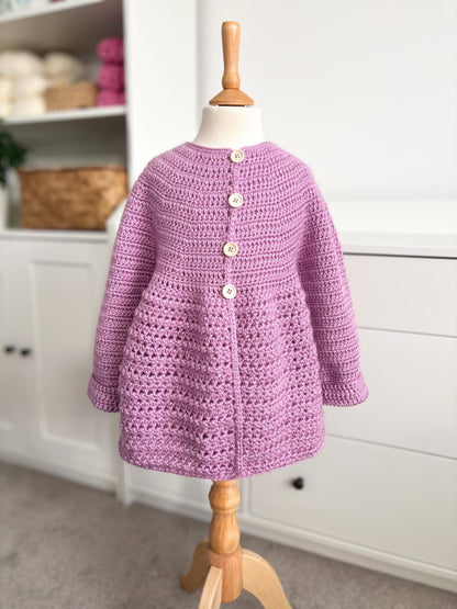 Ella Cardigan Crochet Pattern