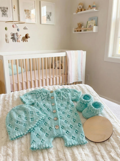 Snowdrop Romper Knitting Pattern