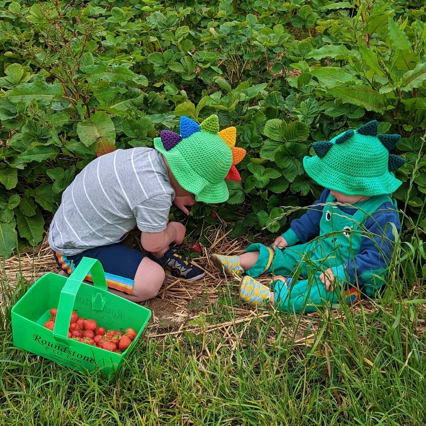 Dino Bucket Hat Crochet Pattern