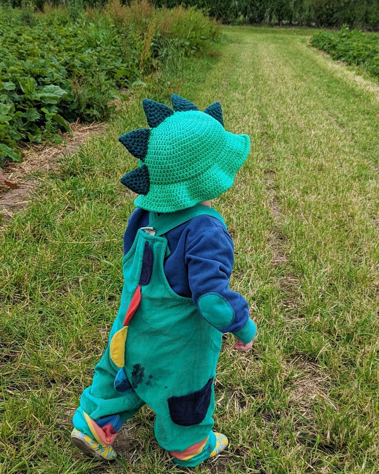 Dino Bucket Hat Crochet Pattern