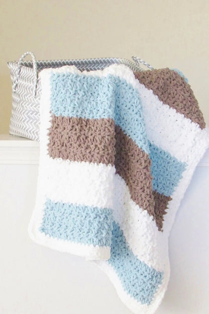 4 Hour Crochet Blanket Pattern