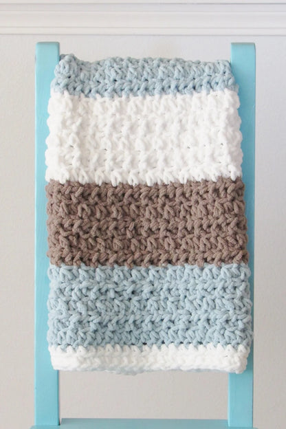 4 Hour Crochet Blanket Pattern