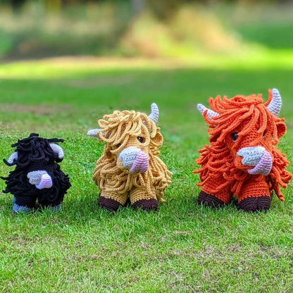 Highland Cow Crochet Pattern