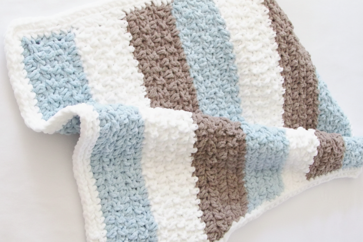 4 Hour Crochet Blanket Pattern
