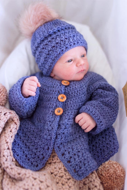 Ella Cardigan Crochet Pattern