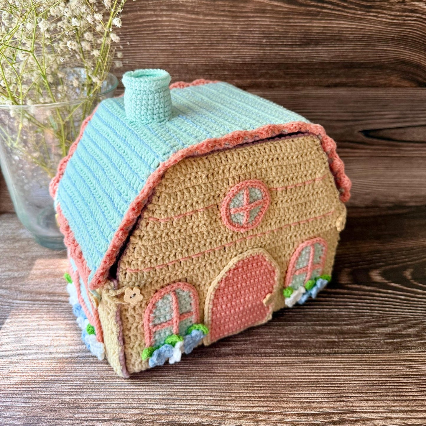 Blossom Bunny Cottage Crochet Pattern