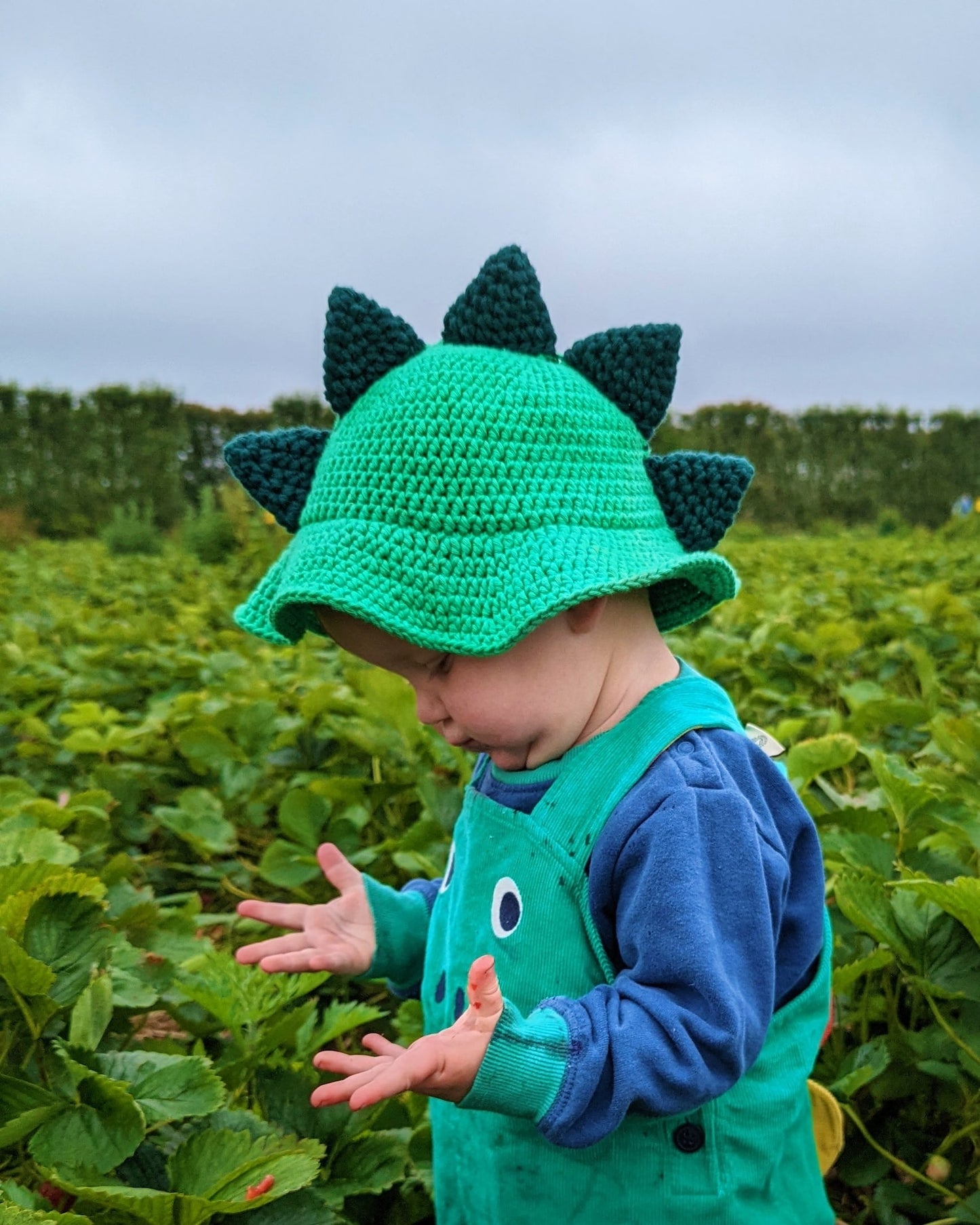 Dino Bucket Hat Crochet Pattern
