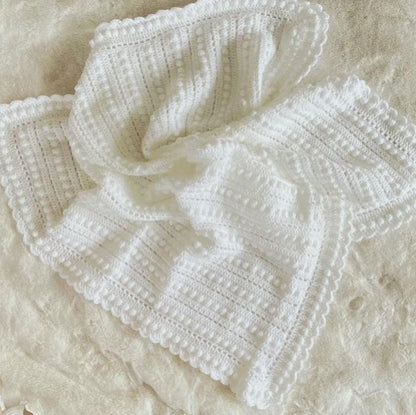 Easy Stitch Baby Blanket Crochet Pattern
