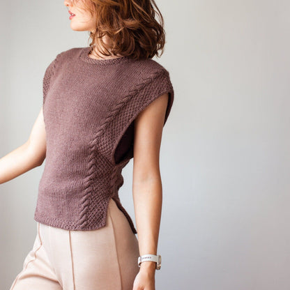 Over It Slipover Knitting Pattern