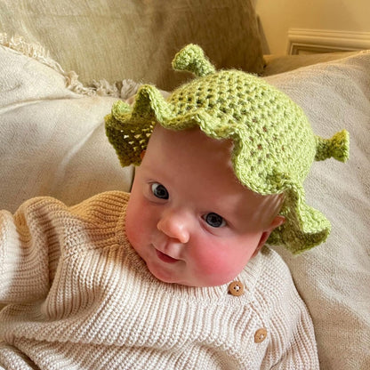 Baby Ogre Bucket Hat Crochet Pattern