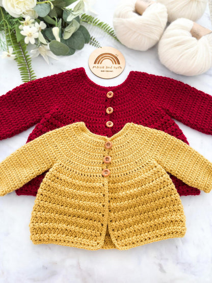 Ella Cardigan Crochet Pattern