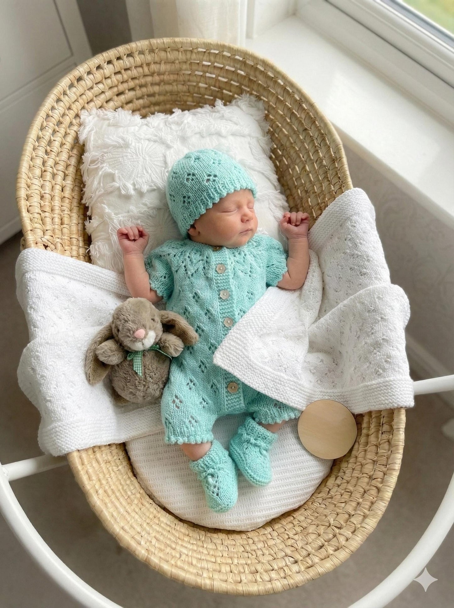 Snowdrop Romper Knitting Pattern