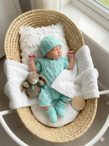 Snowdrop Romper Knitting Pattern
