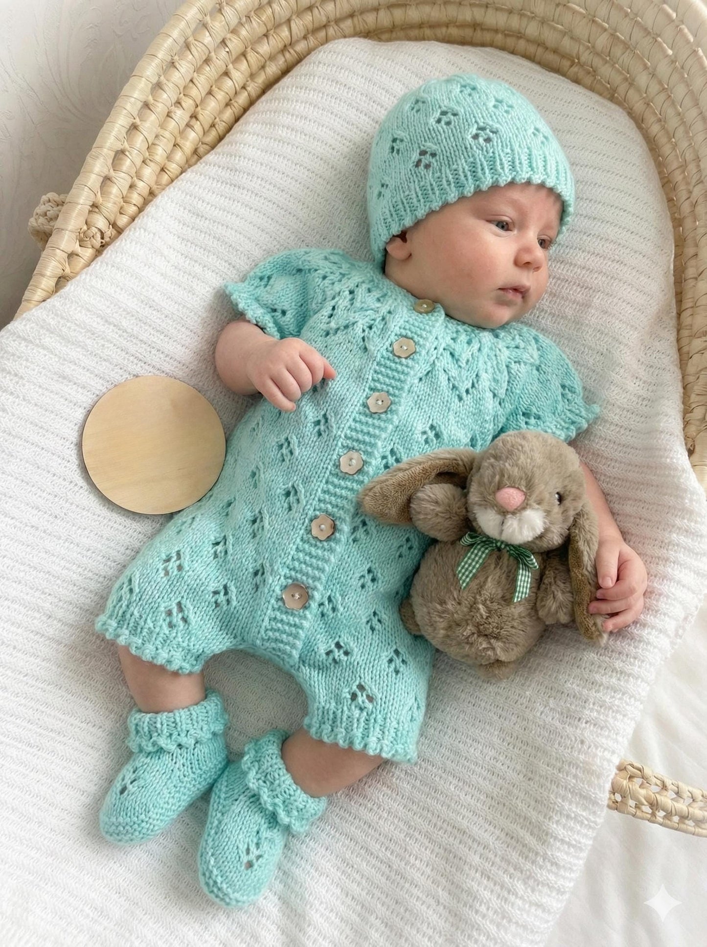 Snowdrop Romper Knitting Pattern
