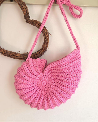 Ammonite Shell Bag Crochet Pattern
