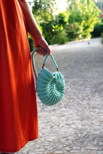 Ammonite Shell Bag Crochet Pattern