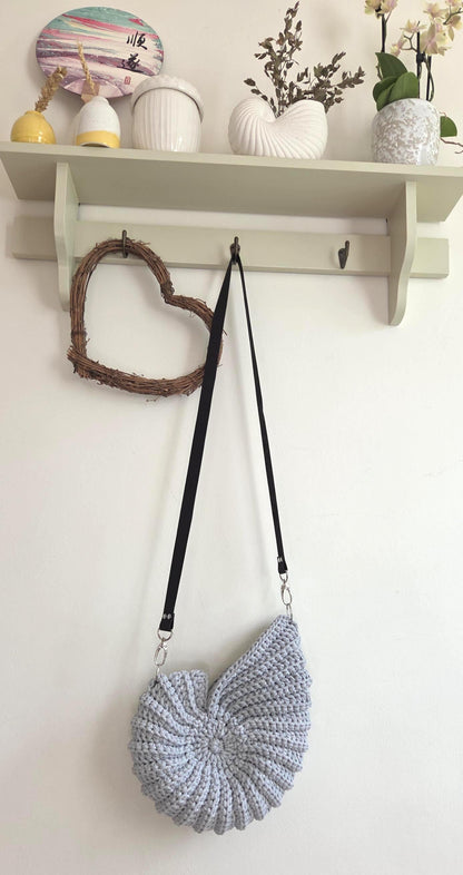 Ammonite Shell Bag Crochet Pattern