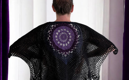 Bat Shawl Crochet Pattern