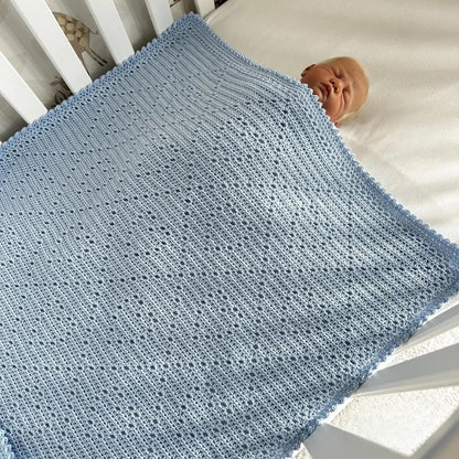 Hearts Baby Blanket Crochet Pattern