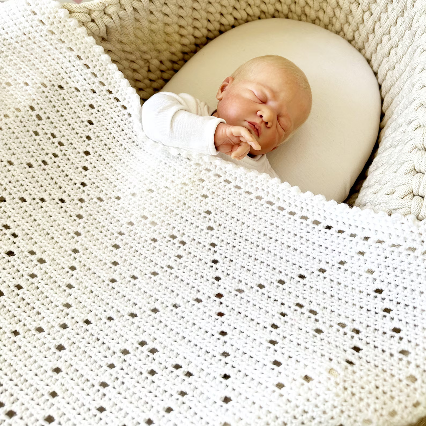 Hearts Baby Blanket Crochet Pattern