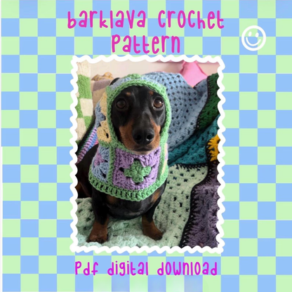 Dog Bark-clava Crochet Pattern