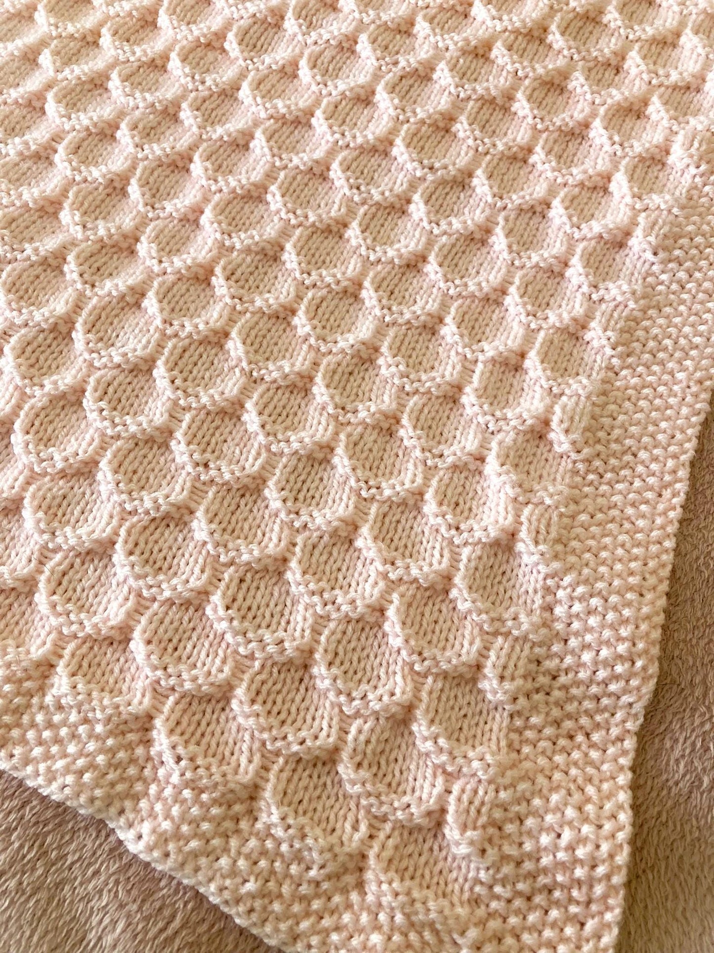 Becca Baby Blanket Knitting Pattern