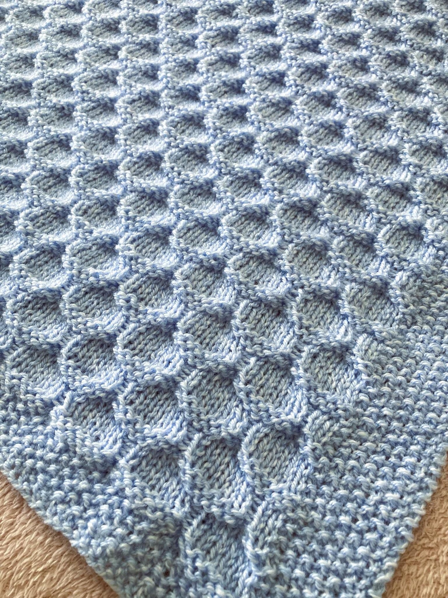 Becca Baby Blanket Knitting Pattern