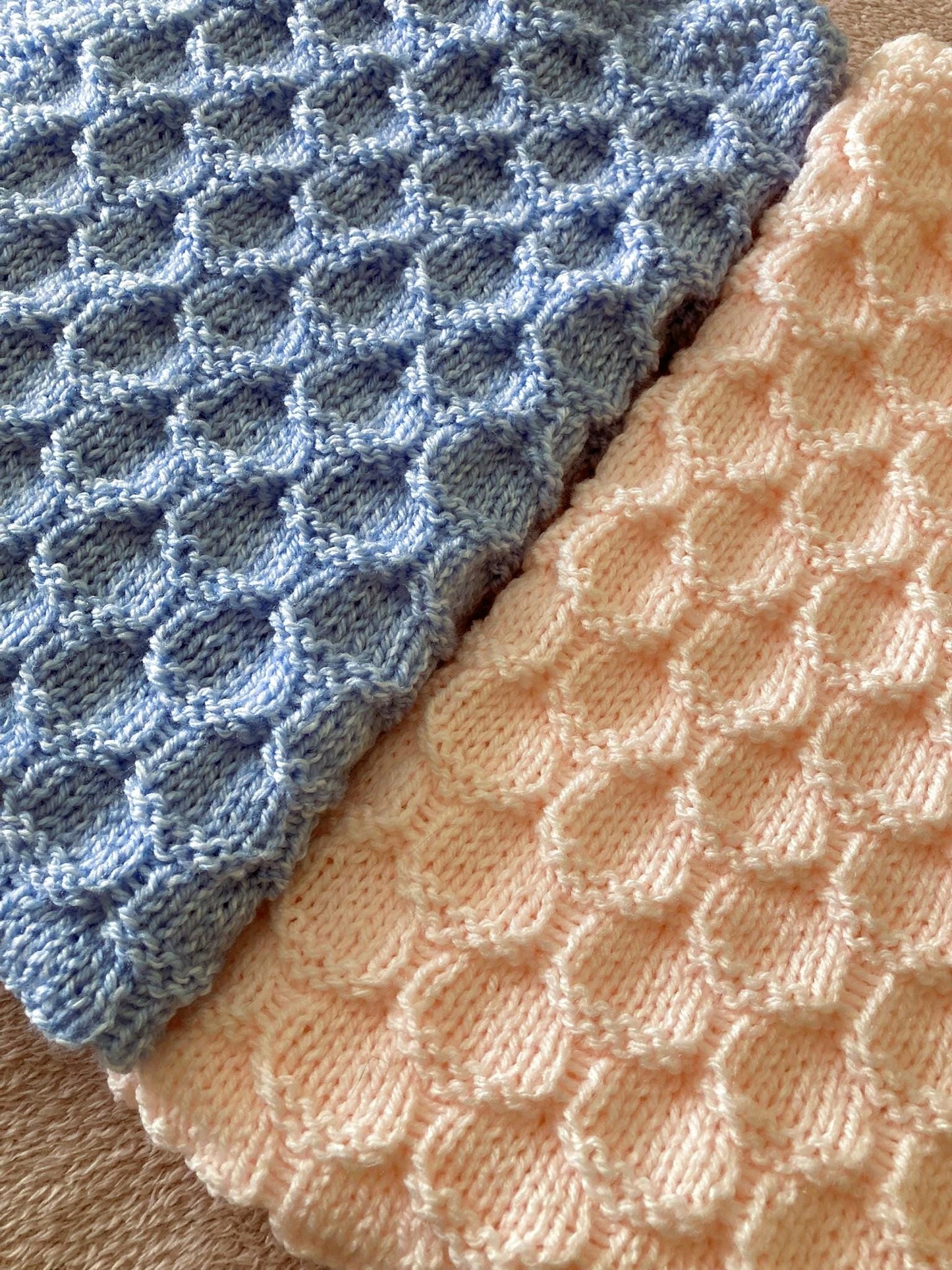 Becca Baby Blanket Knitting Pattern