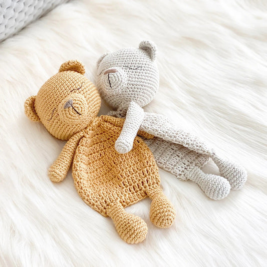 Crochet Bear Lovey Crochet Pattern