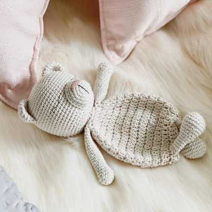 Crochet Bear Lovey Crochet Pattern