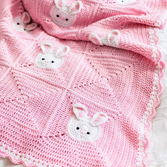 Crochet Bunny Blanket Pattern