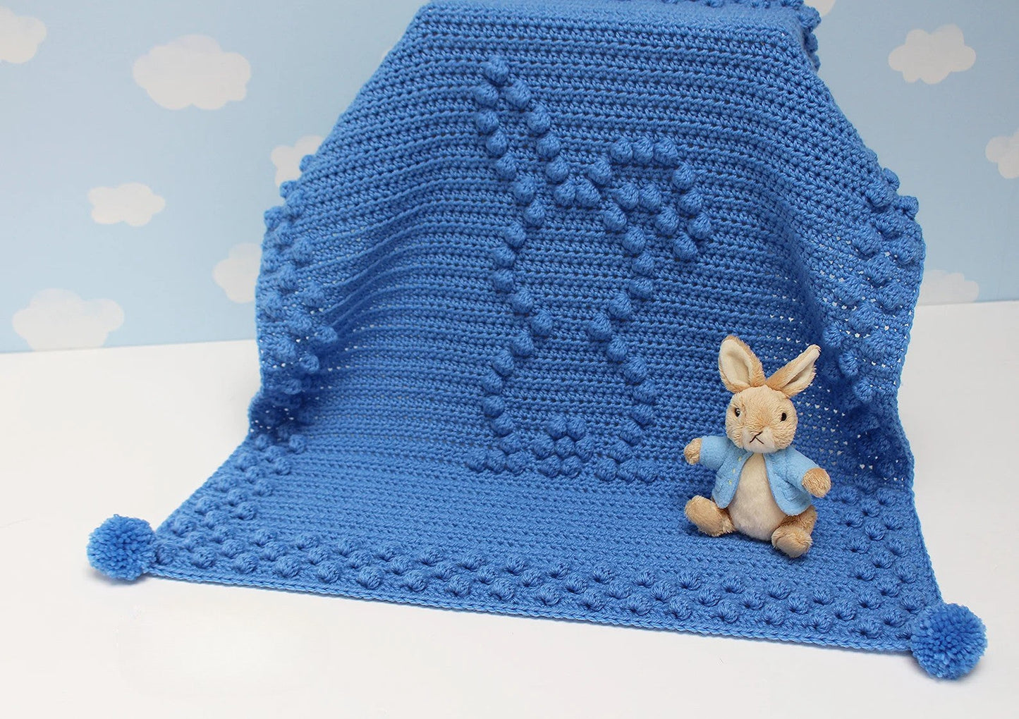Flopsy Bunny Blanket Crochet Pattern