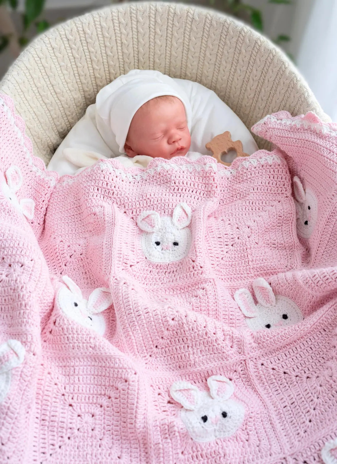 Crochet Bunny Blanket Pattern