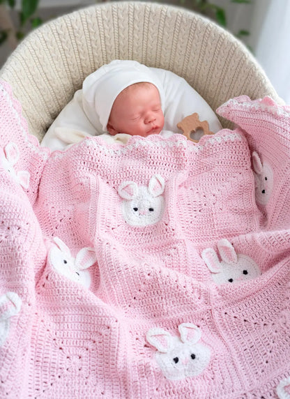Crochet Bunny Blanket Pattern