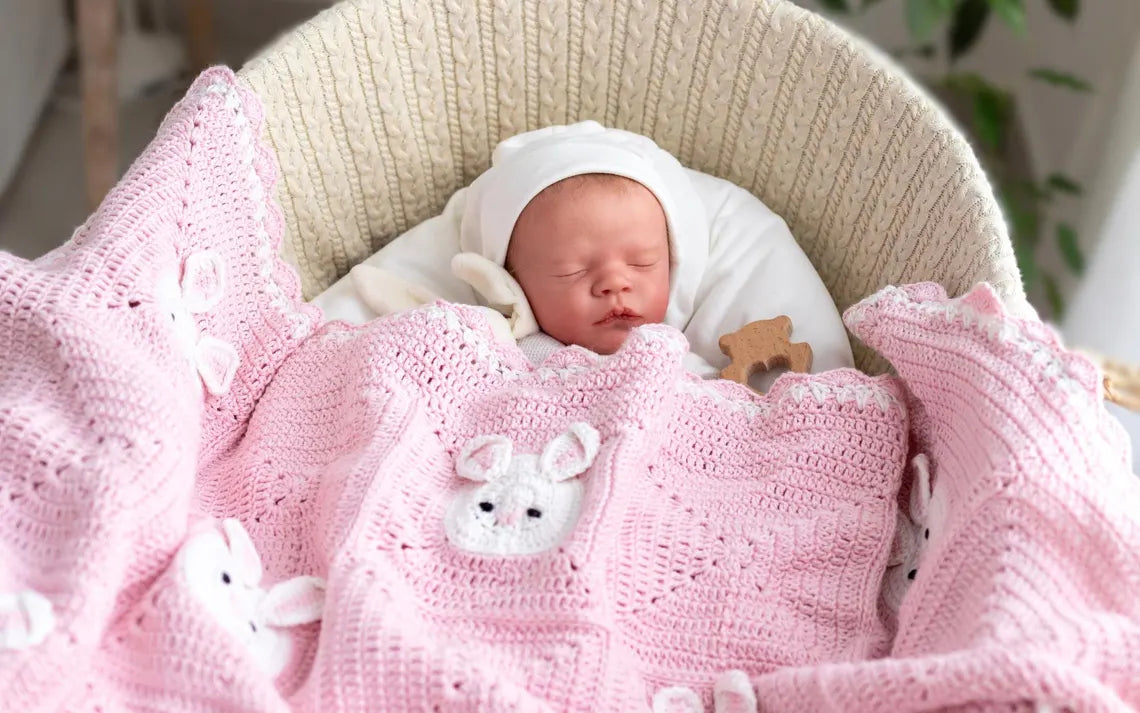 Crochet Bunny Blanket Pattern