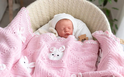 Crochet Bunny Blanket Pattern