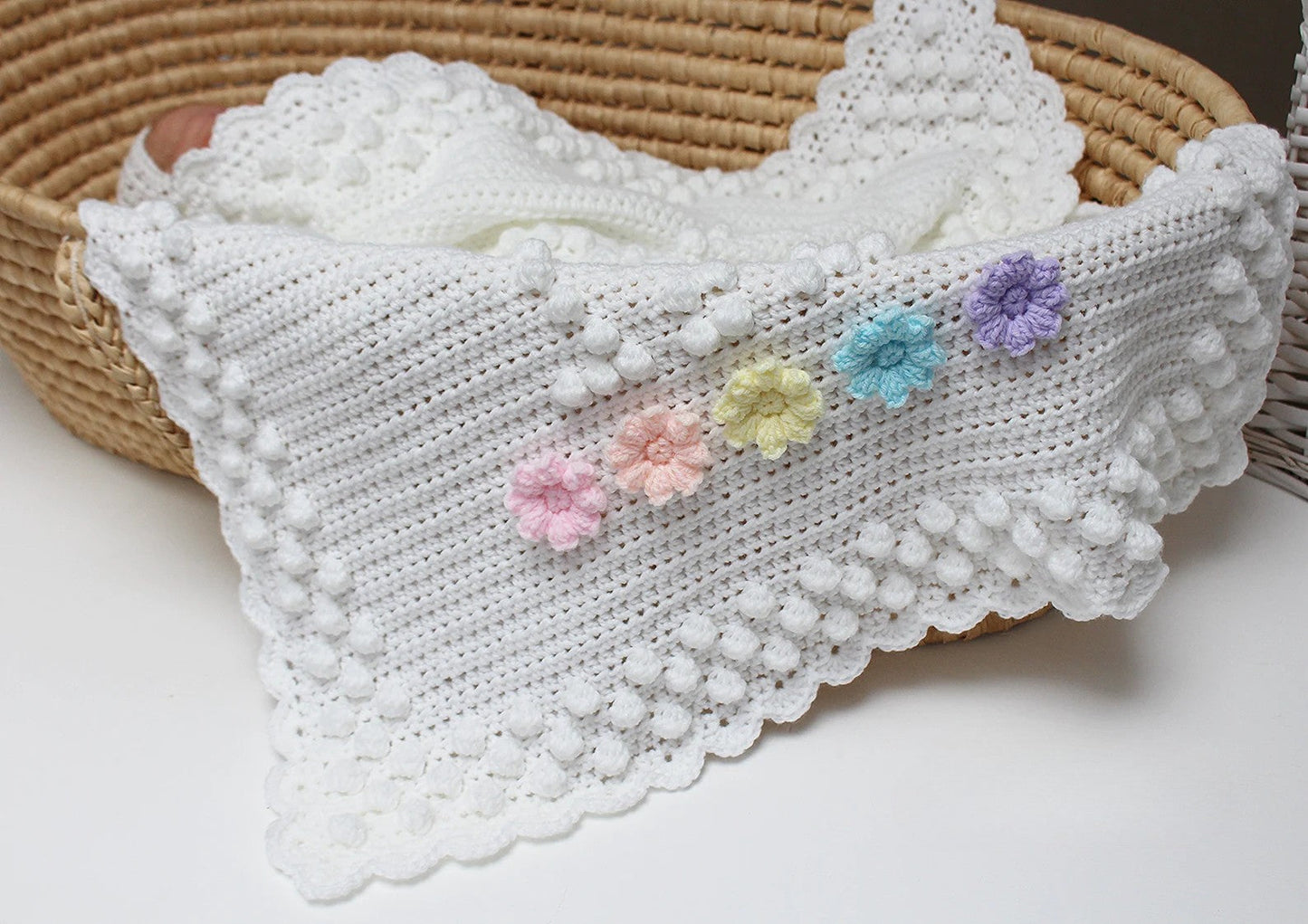 Flopsy Bunny Blanket Crochet Pattern