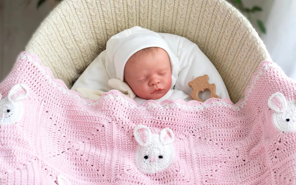 Crochet Bunny Blanket Pattern