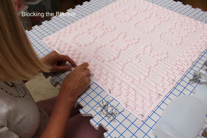 Flopsy Bunny Blanket Crochet Pattern