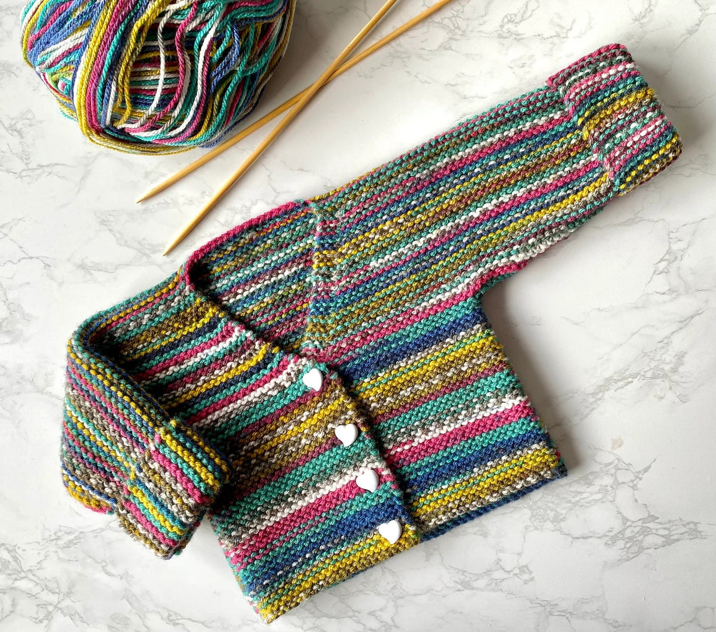 Chunky Cardigan Knitting Pattern