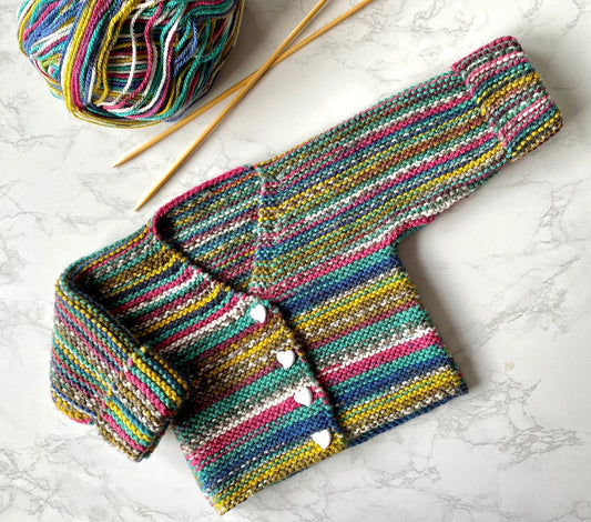 Chunky Cardigan Knitting Pattern