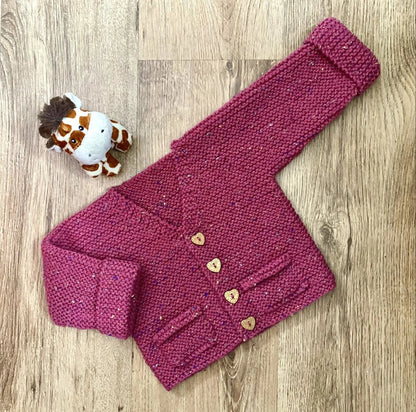 Chunky Cardigan Knitting Pattern