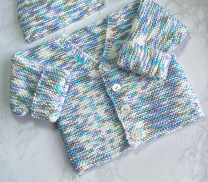 Chunky Cardigan Knitting Pattern