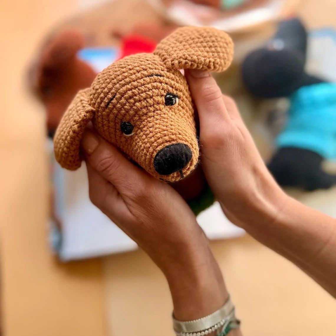 Dachshund in Sweater Crochet Pattern