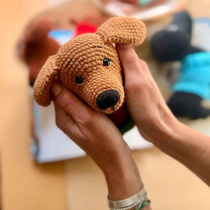 Dachshund in Sweater Crochet Pattern